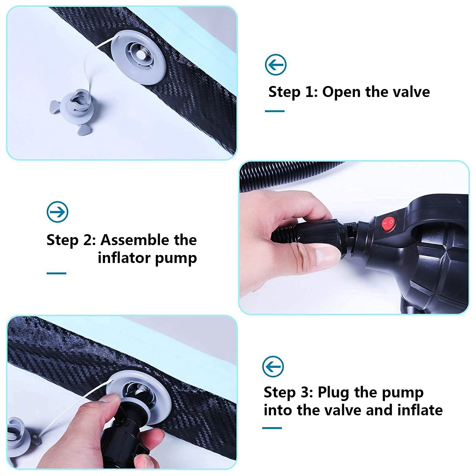 Amazon | エアマット 体操タンブリングマット 3.3フィート 空気注入式